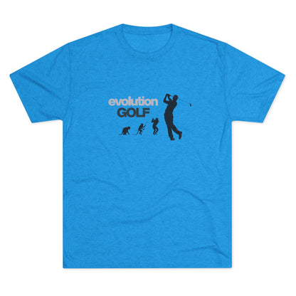 T-Shirt - Evolution Golf Ape to Golfer Satire Tee