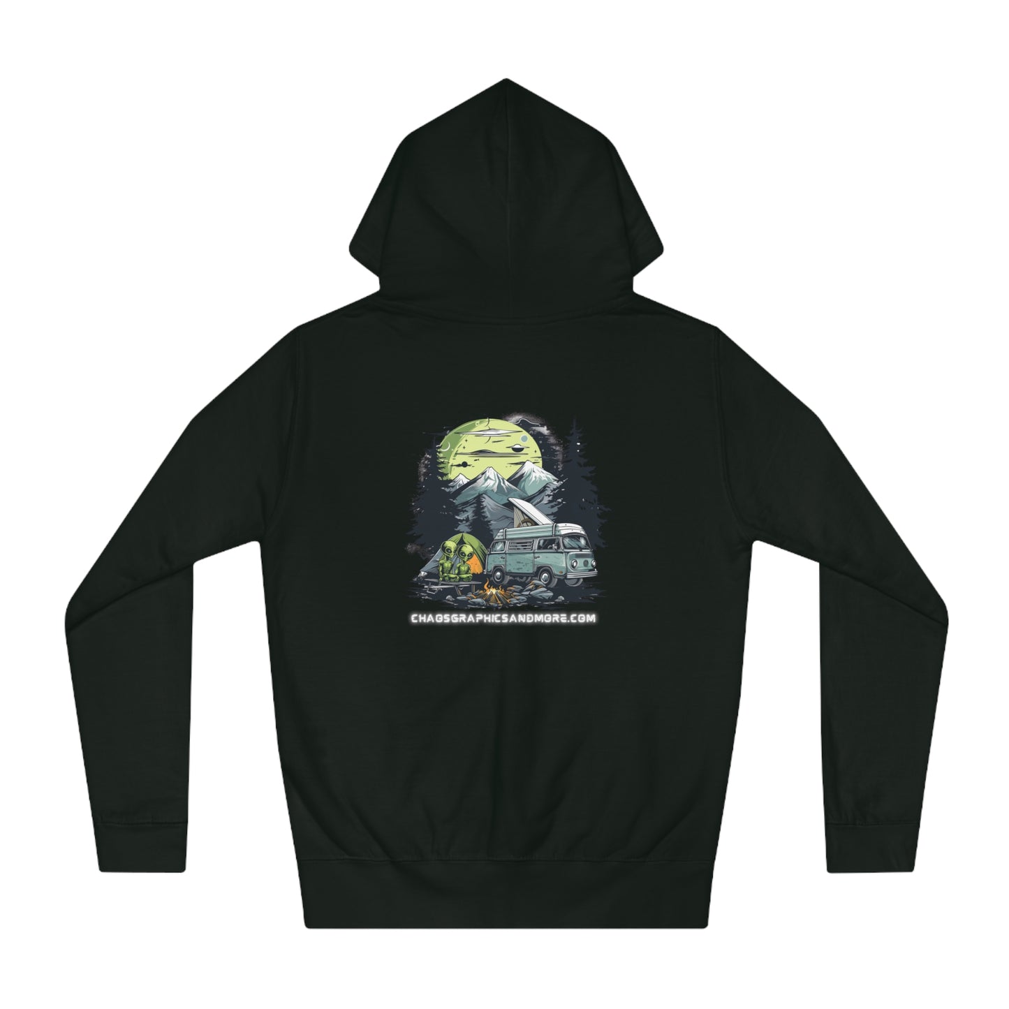 Alien's taken out campgrounds - Women's Zip Hoodie