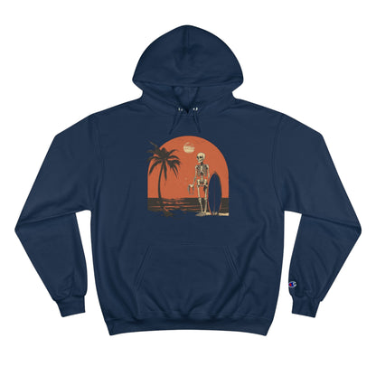 Pau Hana Surf Skeleton Hoodie - v2