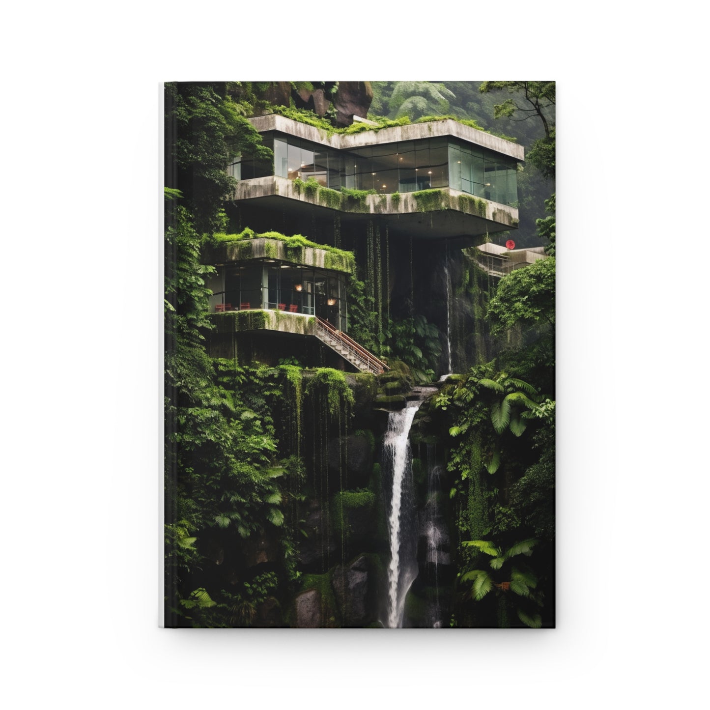 Hardcover Journal Matte - Imagination Homes Series Rainforest 2