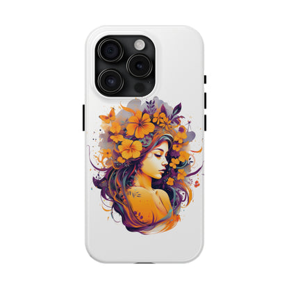 Tough IPhone Case by Floral Fusion Graphics - Girl Power Series 6