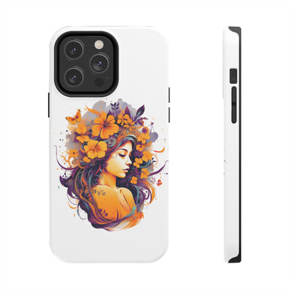 Tough IPhone Case by Floral Fusion Graphics - Girl Power Series 6