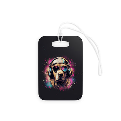 Luggage, Bag Tags Amazing Pet Prints Golden Retriever v2