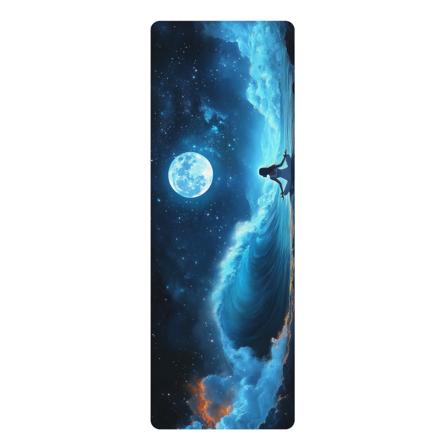 Serene Ocean Yoga Mat - Perfect for Meditation and Practice V2