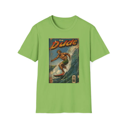 The Dude Retro Comic Surfer T-Shirt