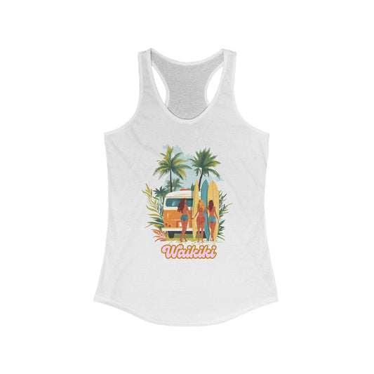 Beach Vibes Racerback Tank - Perfect for Summer & Vacation