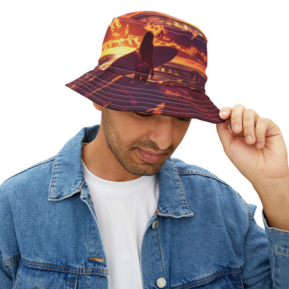 Bucket Hat (AOP) Waikiki Liquid Fire 2