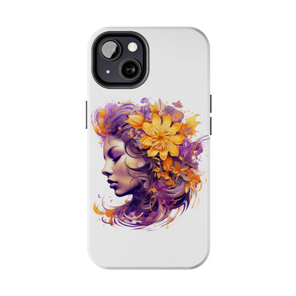 Tough IPhone Case by Floral Fusion Graphics - Girl Power Series 2