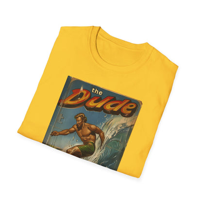 The Dude Retro Comic Surfer T-Shirt