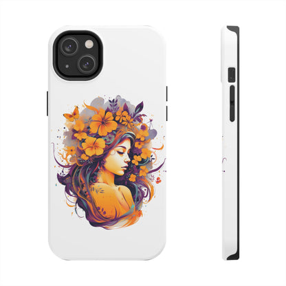 Tough IPhone Case by Floral Fusion Graphics - Girl Power Series 6