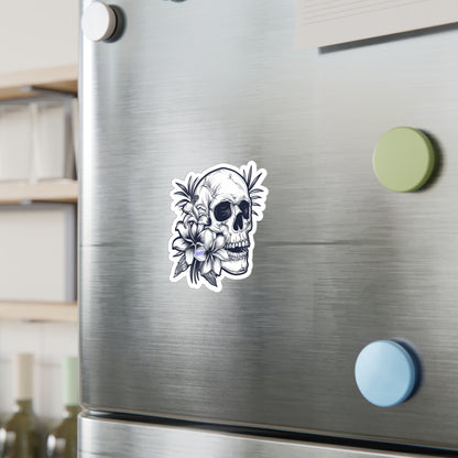 Stickers by Floral Fusion - Skull Pineapple v3