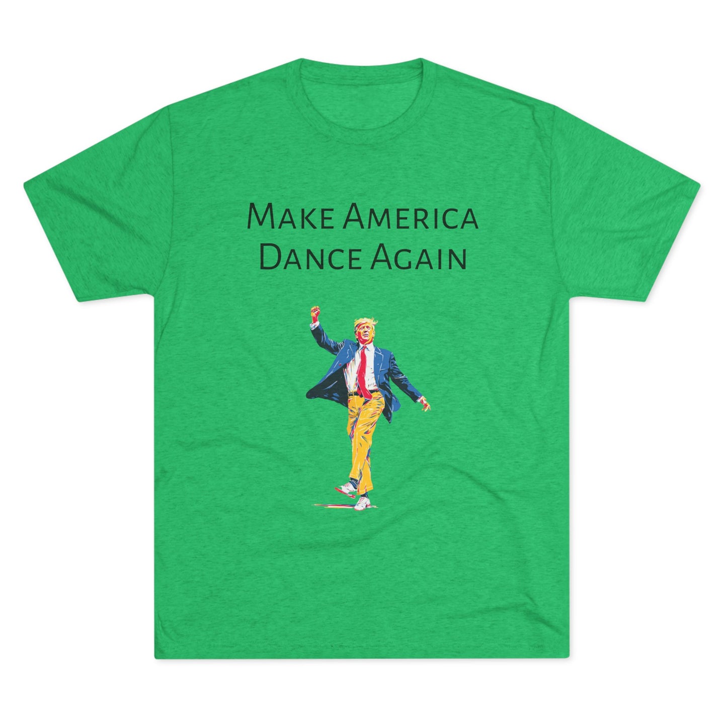 Trump DJ Tee V3 - Unisex Tri-Blend Crew