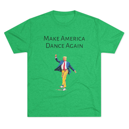 Trump DJ Tee V3 - Unisex Tri-Blend Crew