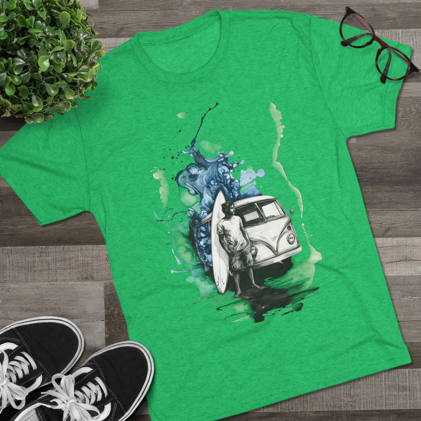 Surfer Campervan Tee