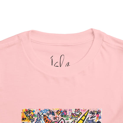 Colorful Unicorn Toddler Tee - Fun & Playful Kidswear