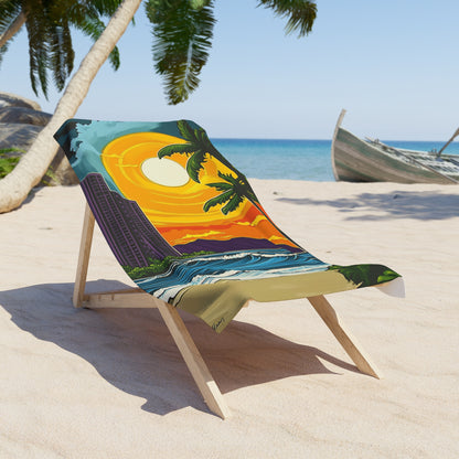 Tropical Beach Towels for Art Lovers V2