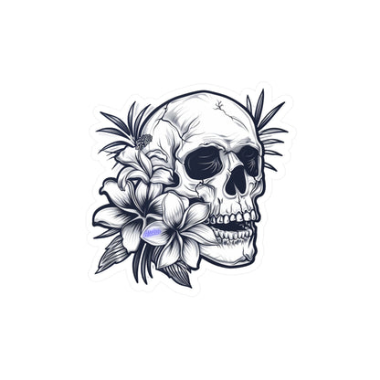 Stickers by Floral Fusion - Skull Pineapple v3