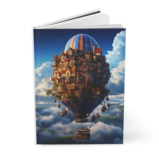 Hardcover Journal Matte - Imagination Homes Series Balloon 1