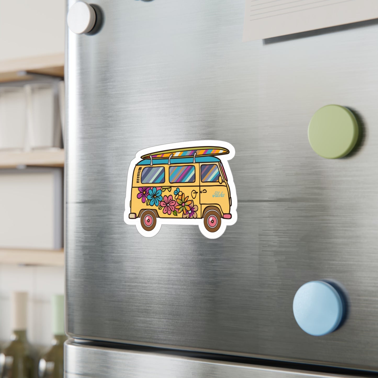 Stickers by Floral Fusion - Camper Van Series V3