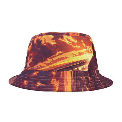 Bucket Hat (AOP) Waikiki Liquid Fire 2