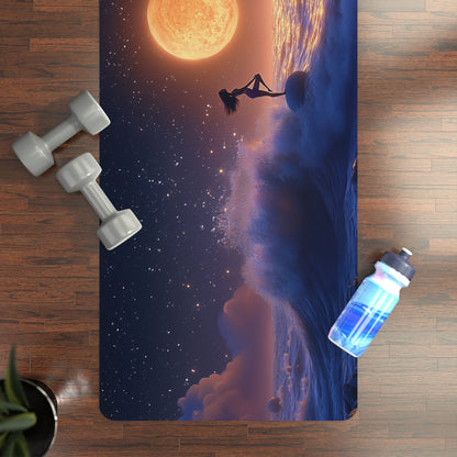 Serene Ocean Yoga Mat - Perfect for Meditation and Practice V7