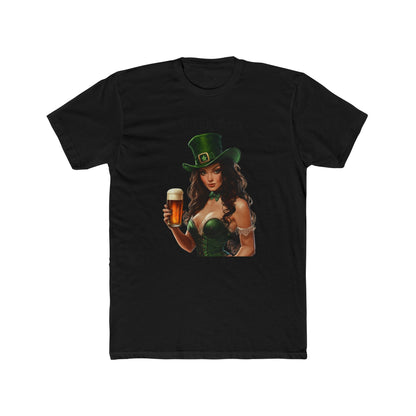 St. Patrick's Day Drink Beer Unisex Cotton Crew Tee