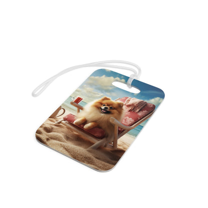 Luggage Tag, Bag Tag Amazing Pet Prints Pomeranian v4