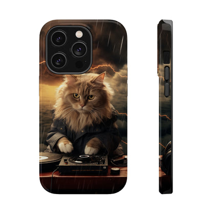 MagSafe Tough Cases for iphone - Pet Lover Series - Cat Dj Storm 3