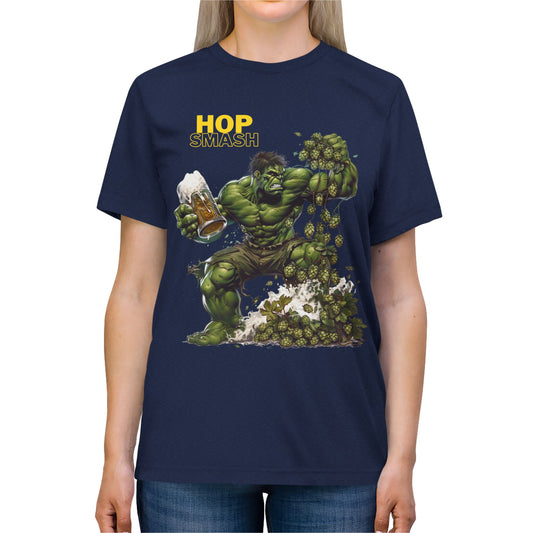 Beer Label Unisex Triblend Tee - Hop Smash Specialty
