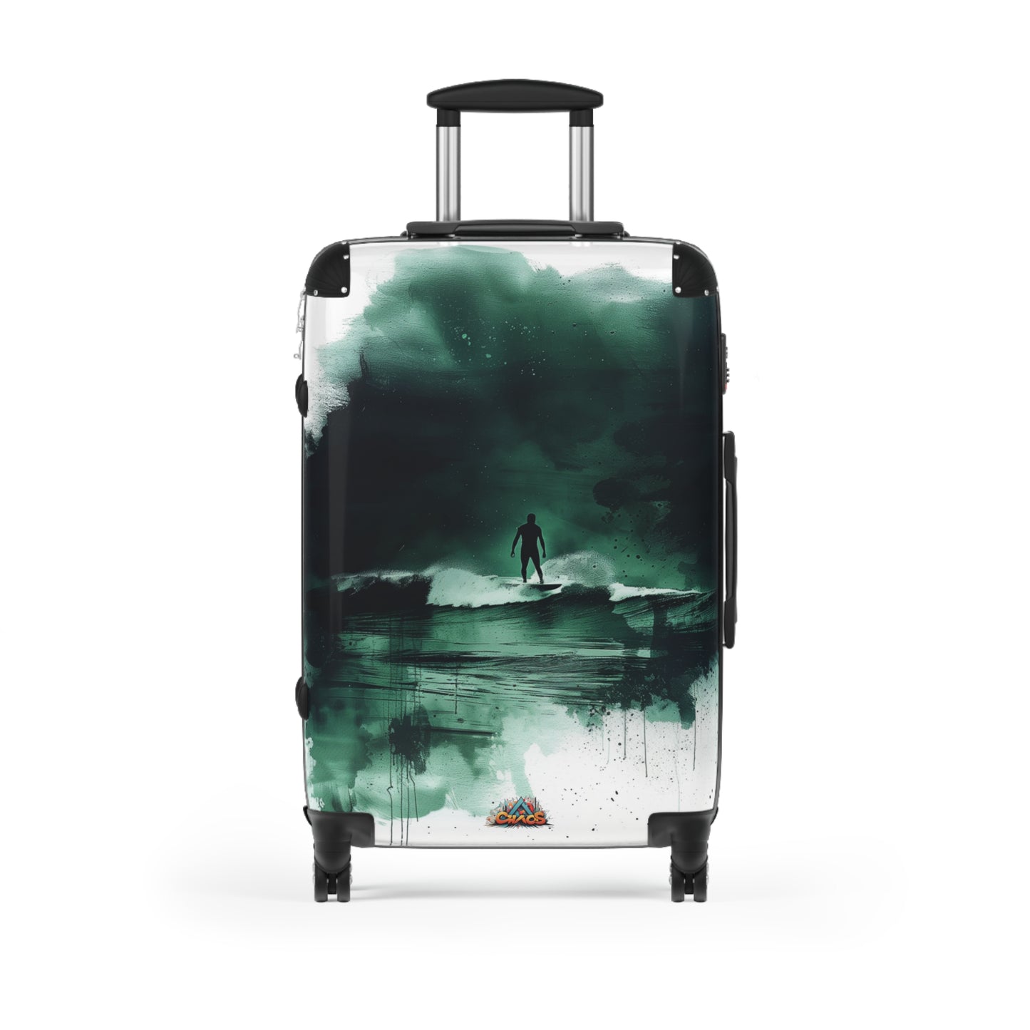 Stylish Surfer at Night Design - luggage