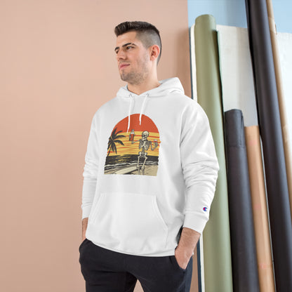 Pau Hana Surf Skeleton Hoodie