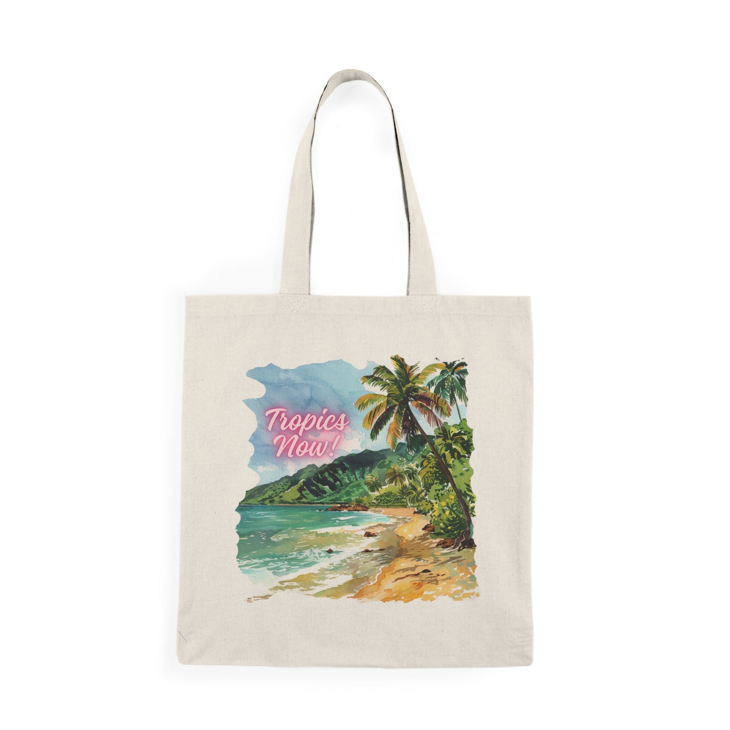 Natural Tote Bag - Tropics Now Series 2