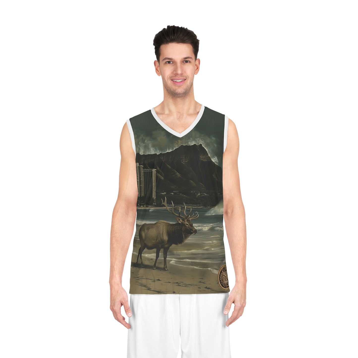 USA Sport Tank Jersey (AOP) - Elks 616 V1