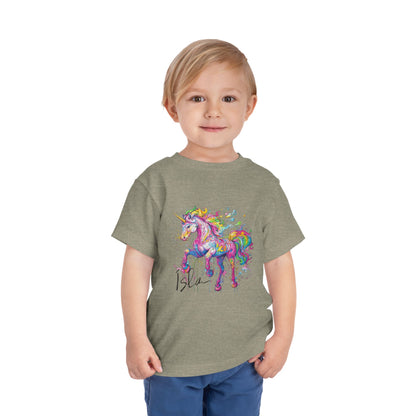 Colorful Unicorn Toddler Tee - Fun & Playful Kidswear V2