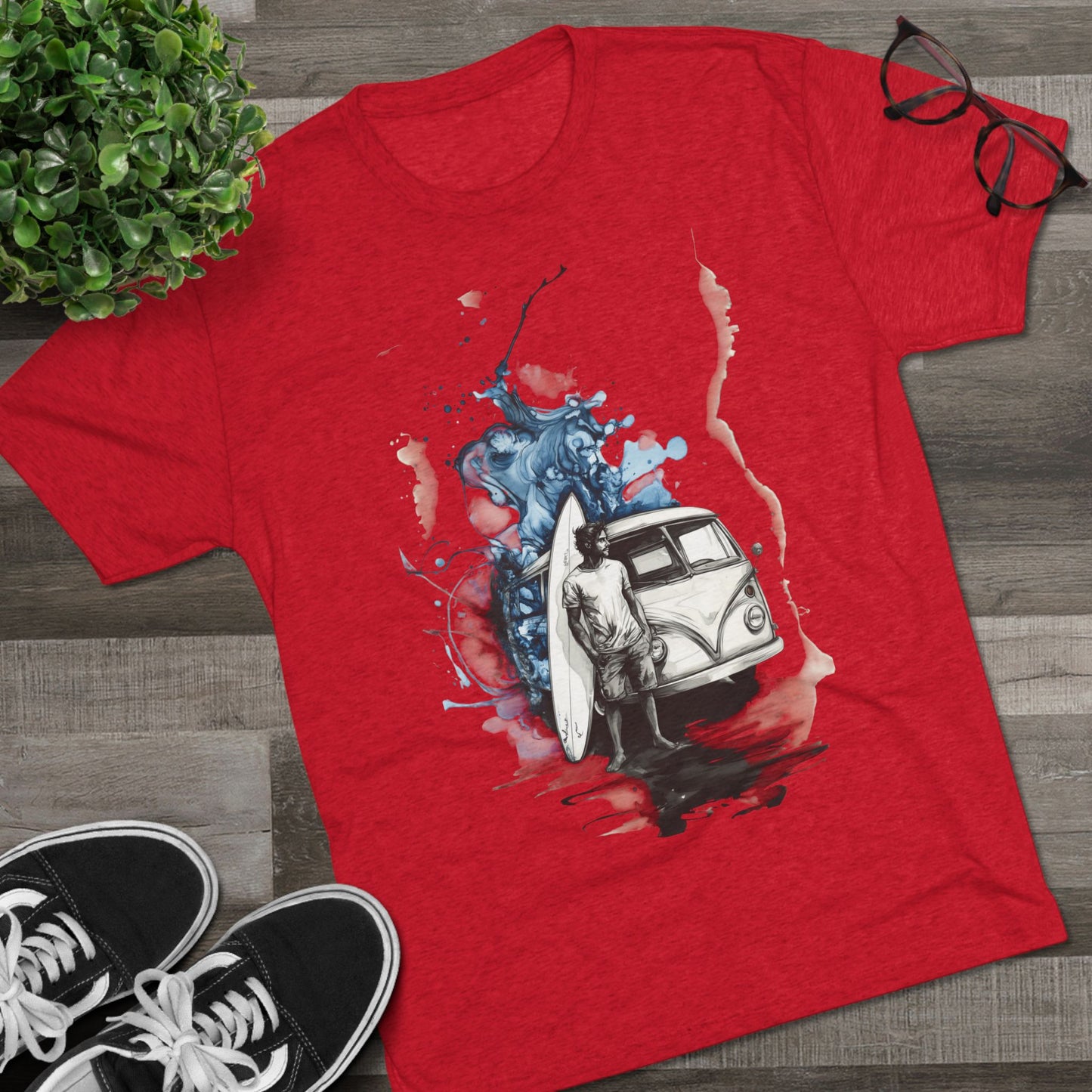 Surfer Campervan Tee