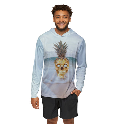 Summer Vibes Pineapple Skull Hoodie