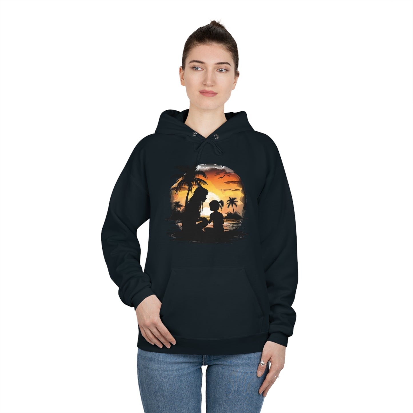 Mom and Me Unisex EcoSmart® Pullover Hoodie Sweatshirt