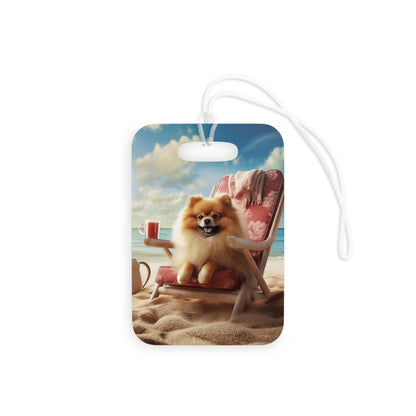 Pomeranian Luggage, Bag Tags Amazing Pet Prints Pomeranian 3