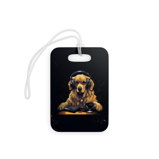 Luggage, Bag Tags Amazing Pet Prints Golden Retriever v1