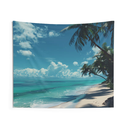 Tropical Beach V1 - Indoor Wall Tapestries