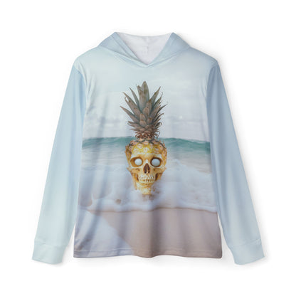 Summer Vibes Pineapple Skull Hoodie