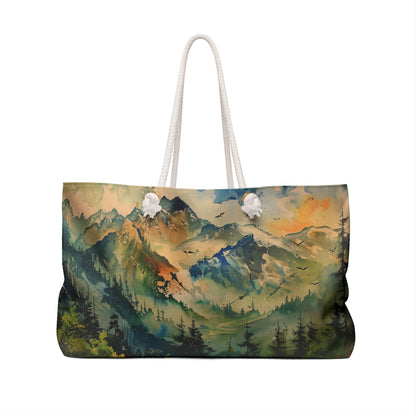 The Beautiful Mountain Tote, Weekender Bag, v2