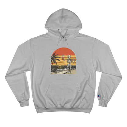 Pau Hana Surf Skeleton Hoodie