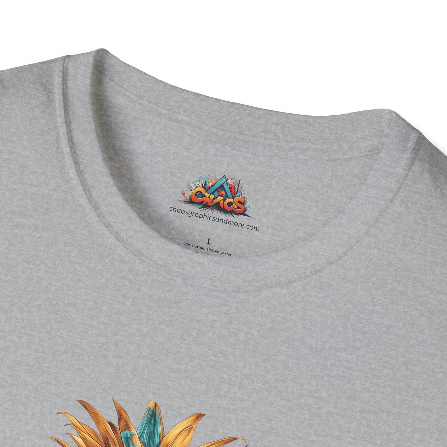 Unique Golf Tshirt - Pineapple Skull With Gold Golf ball Eyes V10