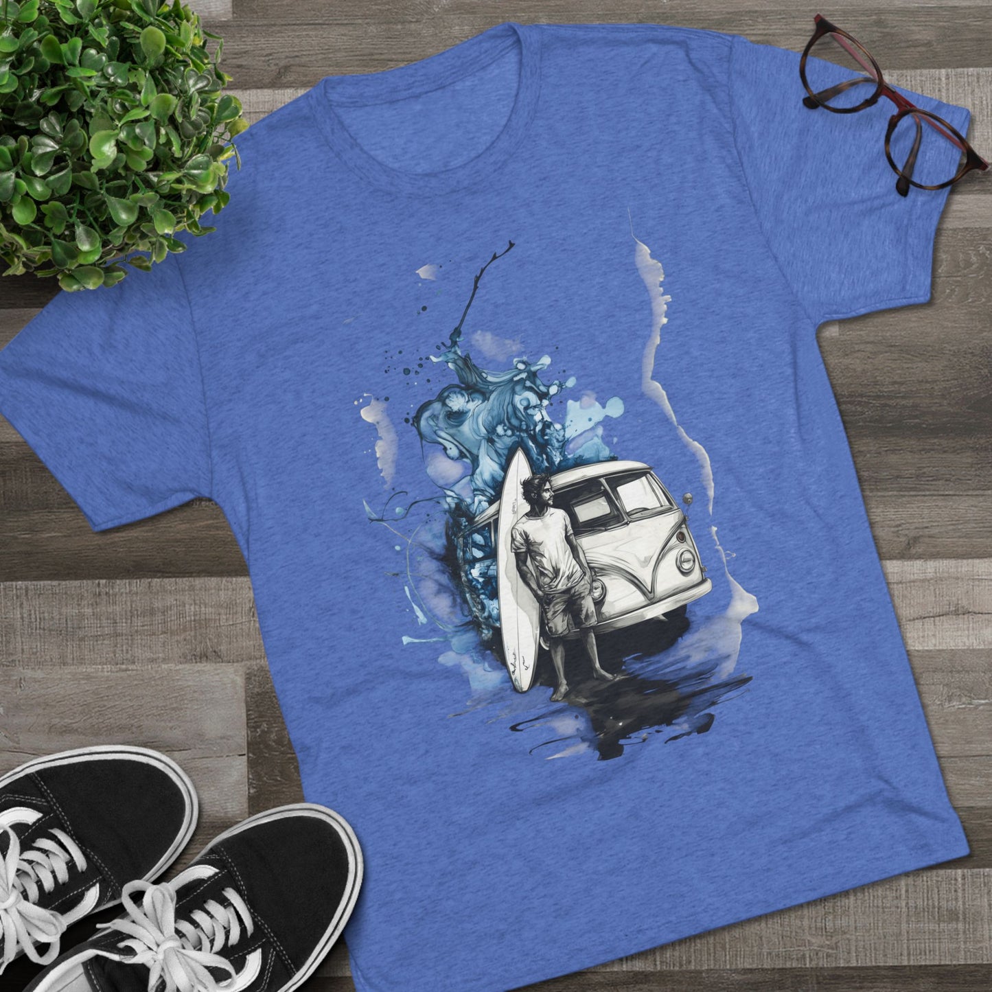 Surfer Campervan Tee