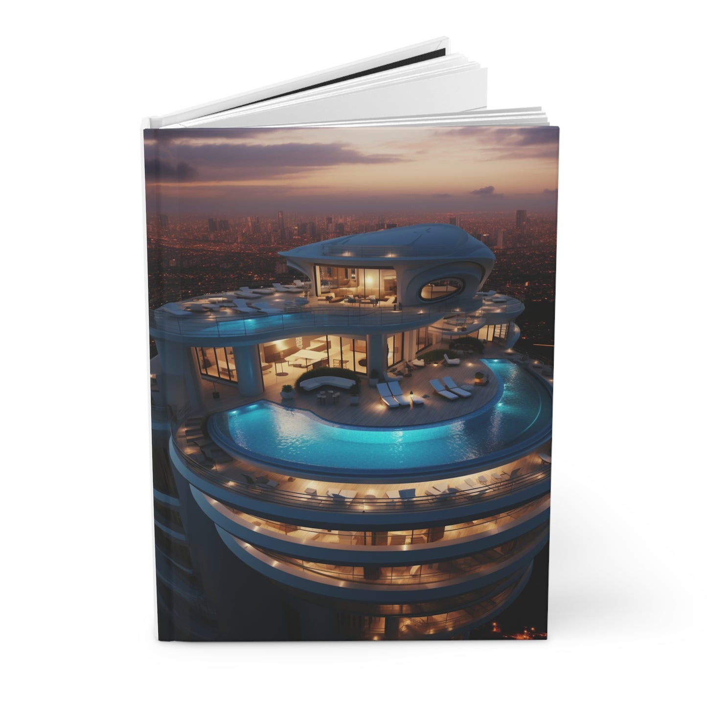 Hardcover Journal Matte - Imagination Homes Series Future 3