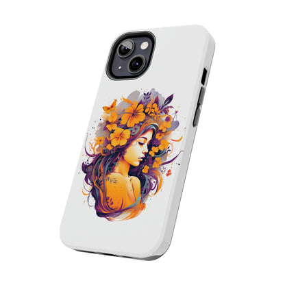 Tough IPhone Case by Floral Fusion Graphics - Girl Power Series 6