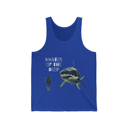 Master of the Deep - Unisex Jersey Tank, V1