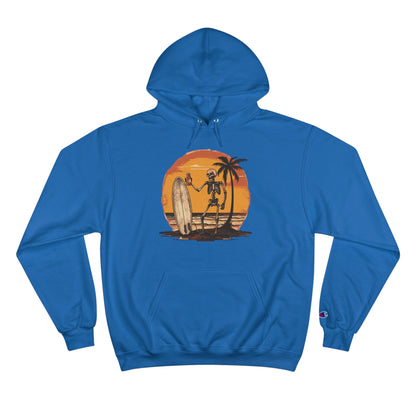 Pau Hana Surf Skeleton Hoodie - v3