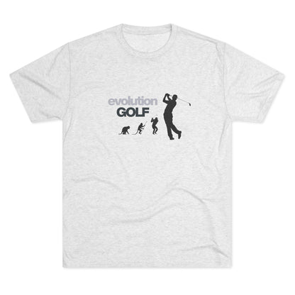 T-Shirt - Evolution Golf Ape to Golfer Satire Tee